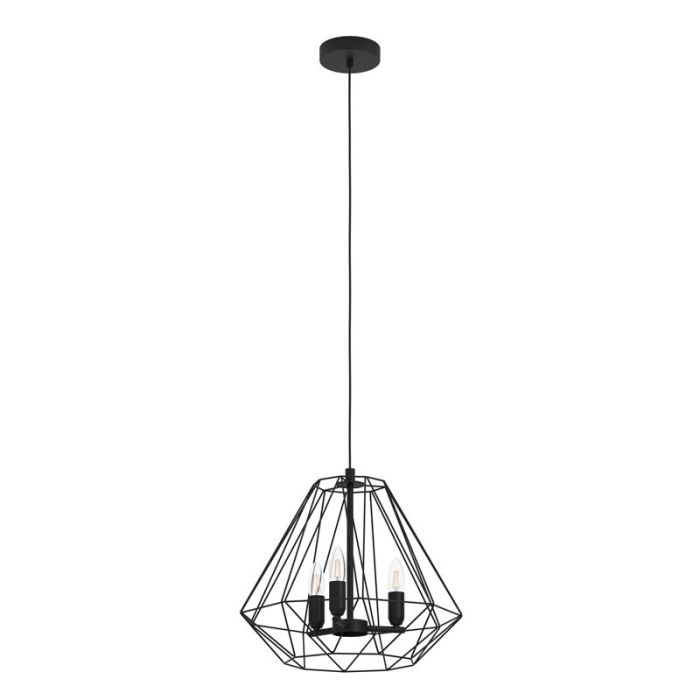 Svart industri fönsterlampa aluminium, Kwok