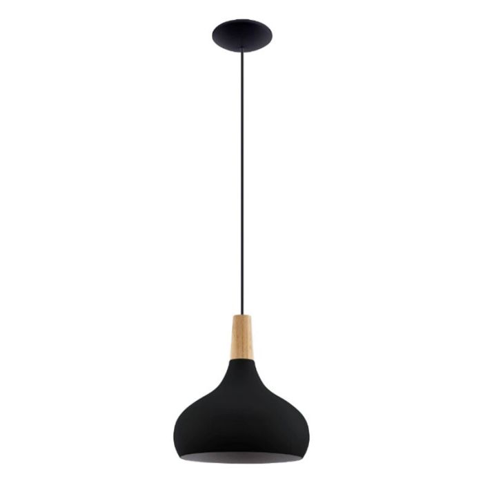 Svart fönsterlampa aluminium, Tjebbe