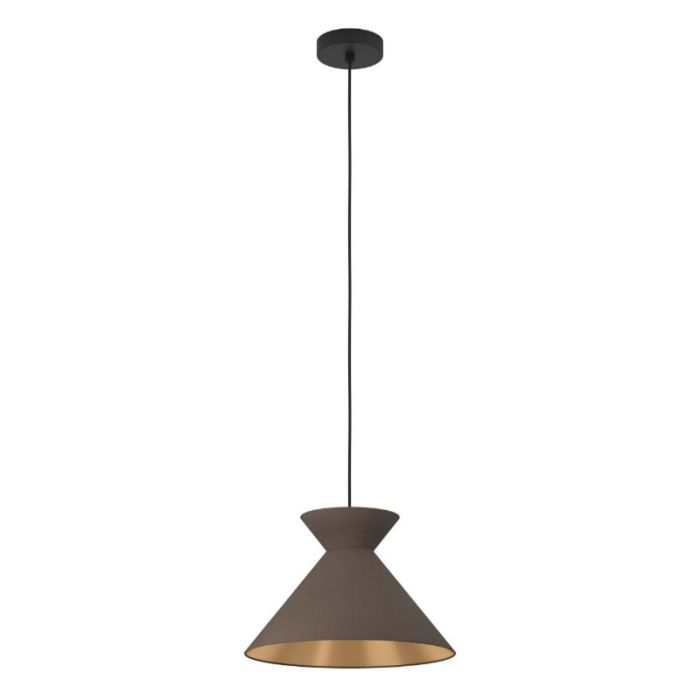 Svart industri fönsterlampa tyg, Jasmine