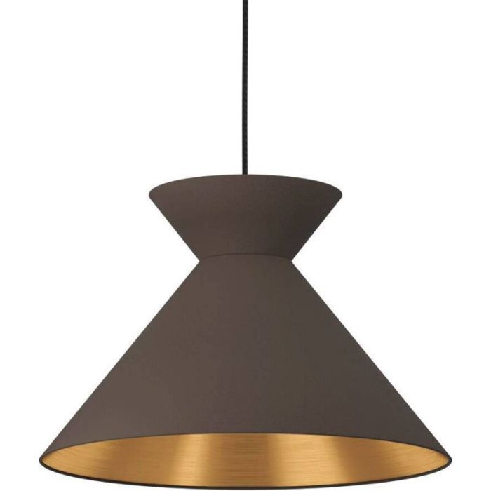 Svart industri fönsterlampa tyg, Jasmine