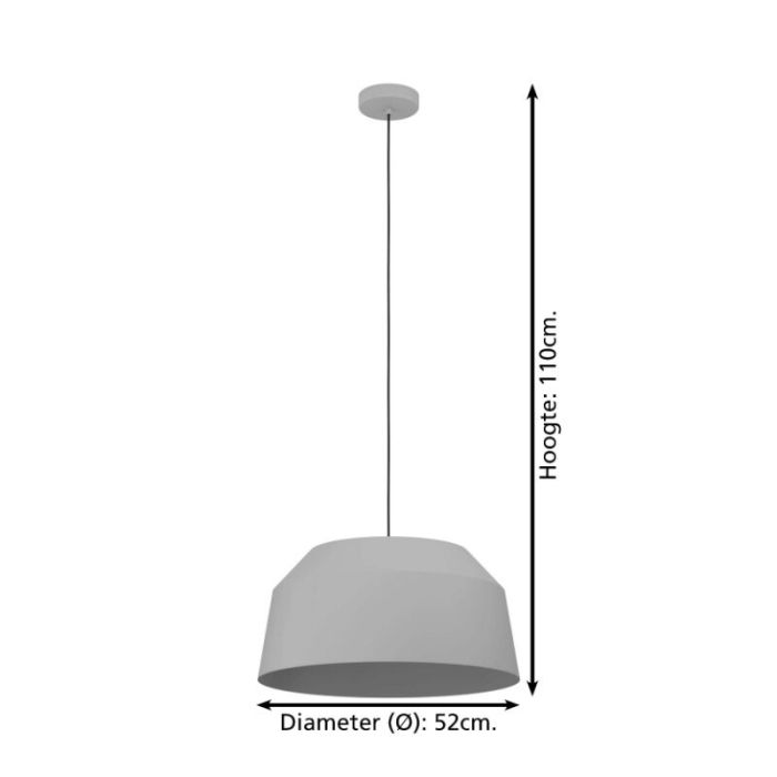 Grå rustik fönsterlampa aluminium, Teddie
