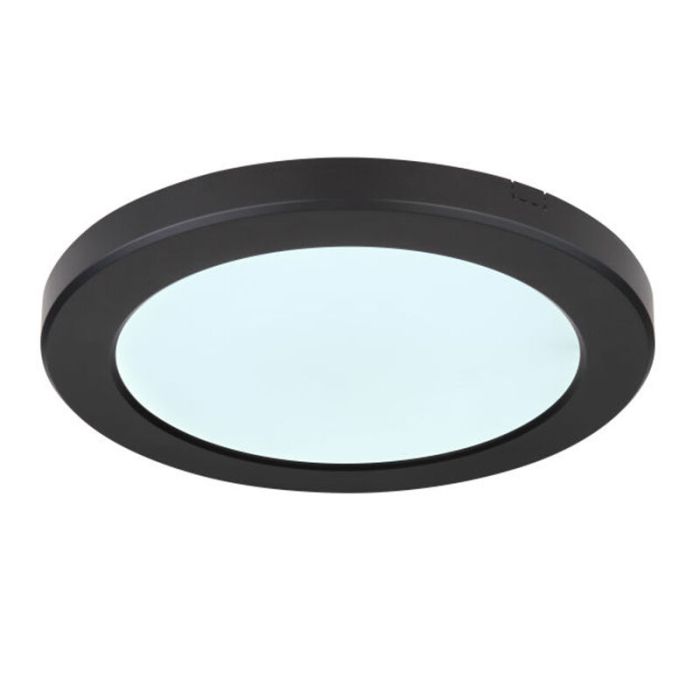 Svart plafond plast, Cage, 18W, justerbar ljusfärg LED