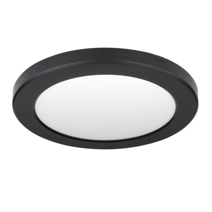 Svart plafond plast, Cage, 18W, justerbar ljusfärg LED