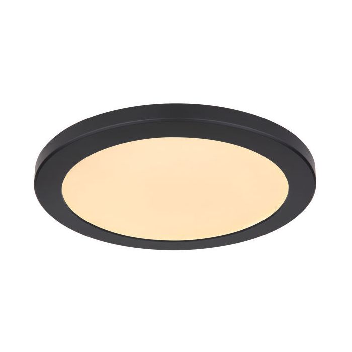 Svart plafond plast, Cage, 24W, justerbar ljusfärg LED