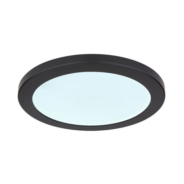 Svart plafond plast, Cage, 24W, justerbar ljusfärg LED