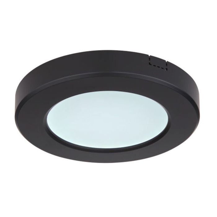 Svart plafond plast, Cage, 6W, justerbar ljusfärg LED