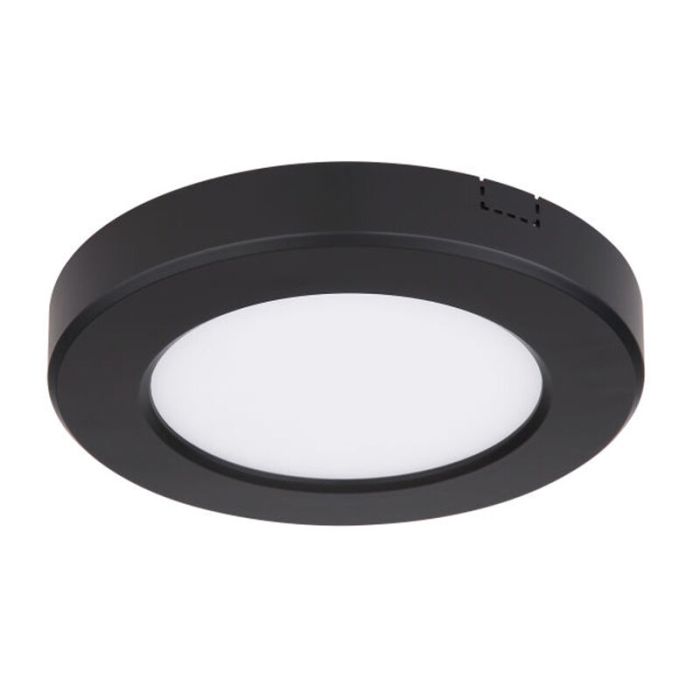 Svart plafond plast, Cage, 6W, justerbar ljusfärg LED
