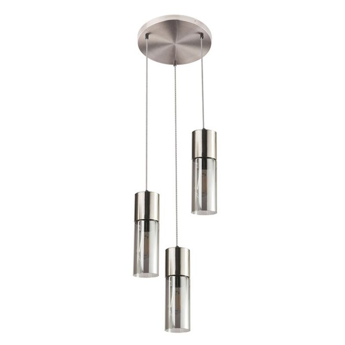 Nickel design fönsterlampa glas, Xena