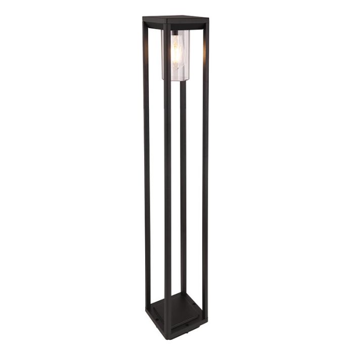 Svart modern utelampa plast, Vildan, IP44