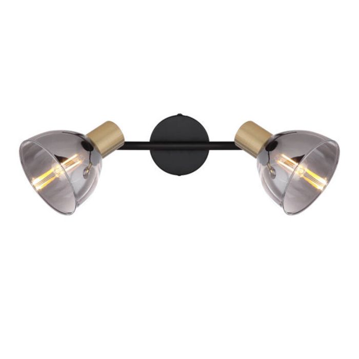 Guld modern spotlight tak glas, Arthur