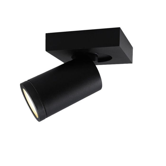 Modern spotlight tak svart, Kenan, IP44