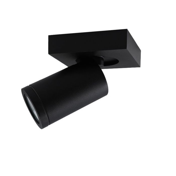 Modern spotlight tak svart, Kenan, IP44