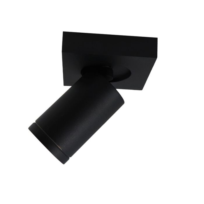 Modern spotlight tak svart, Kenan, IP44