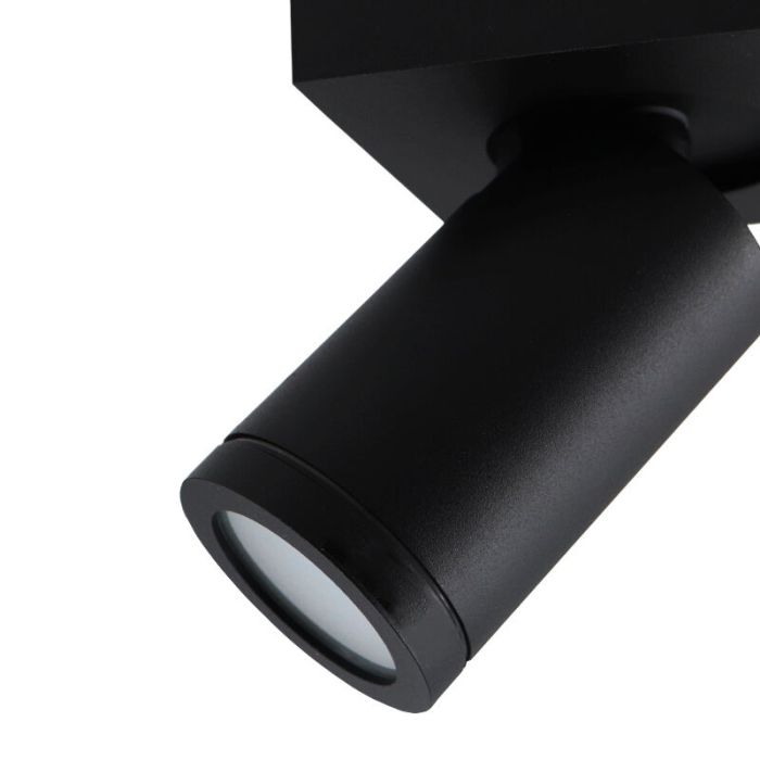 Modern spotlight tak svart, Kenan, IP44