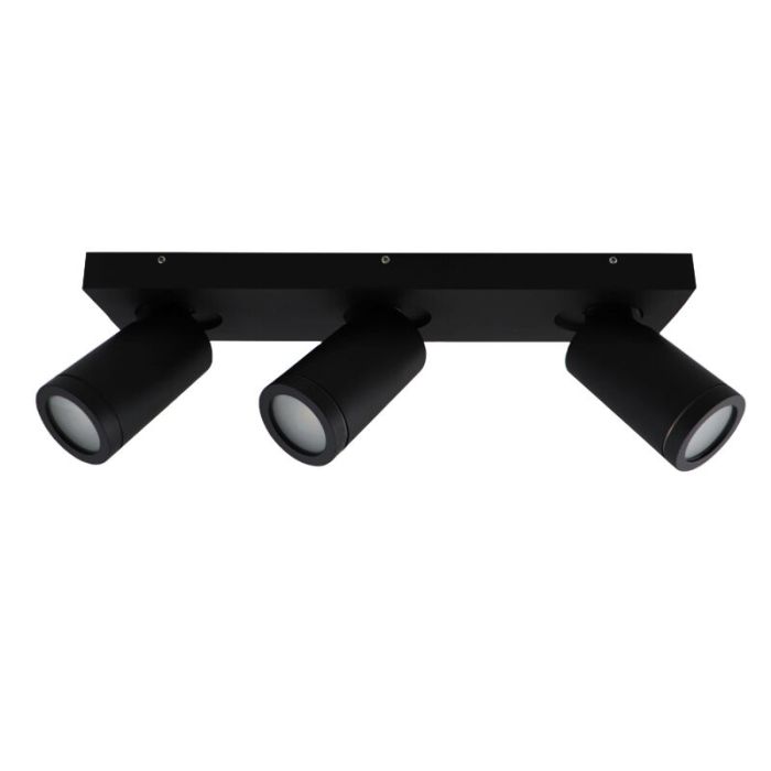 Modern spotlight tak svart, Kenan, IP44