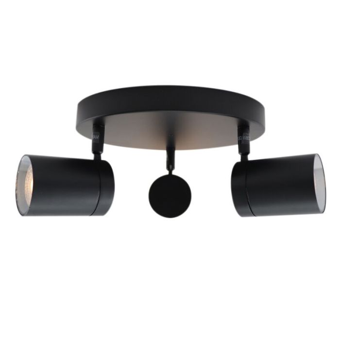Modern spotlight tak svart, Ciara, IP44