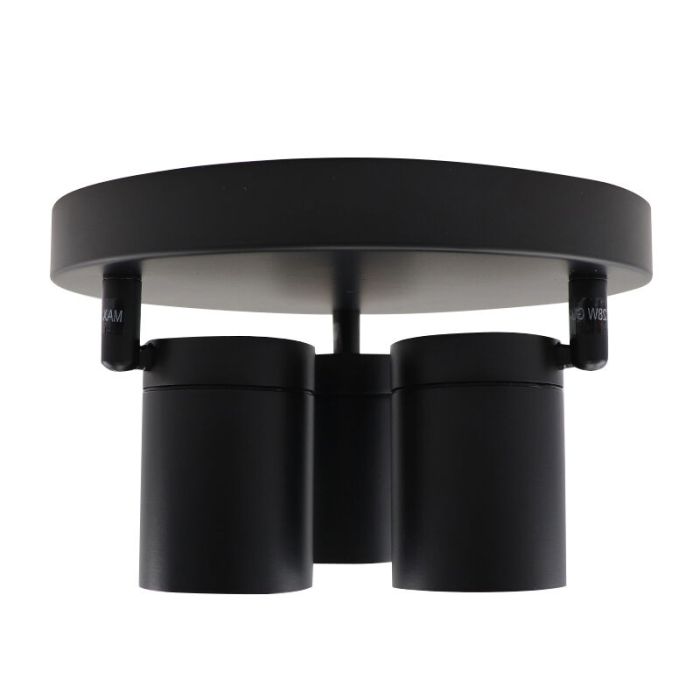 Modern spotlight tak svart, Ciara, IP44
