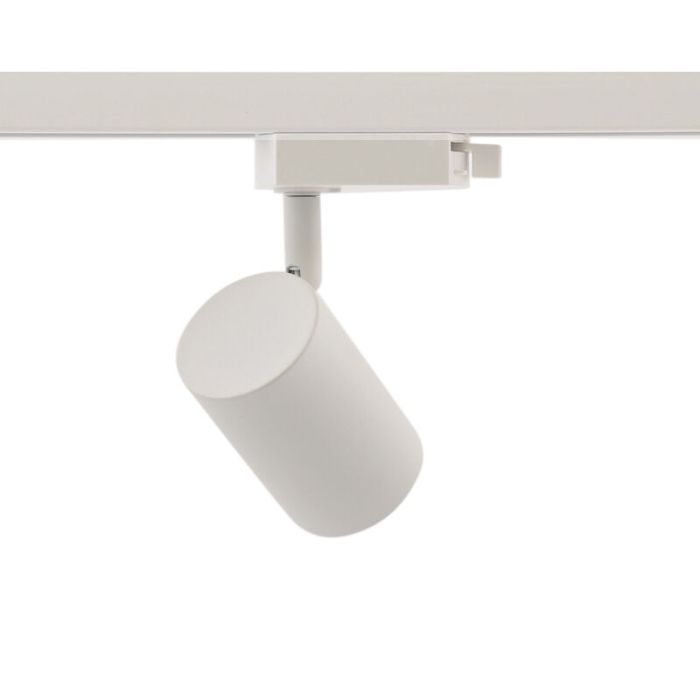 3M 1 fas skensystem vit med L-koppling + 5 Elena spotlights