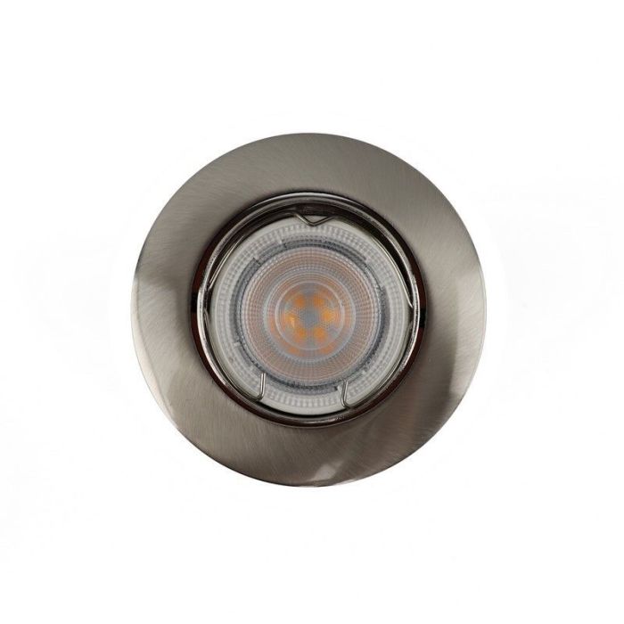 Aluminium infälld spotlight silver, Rudo