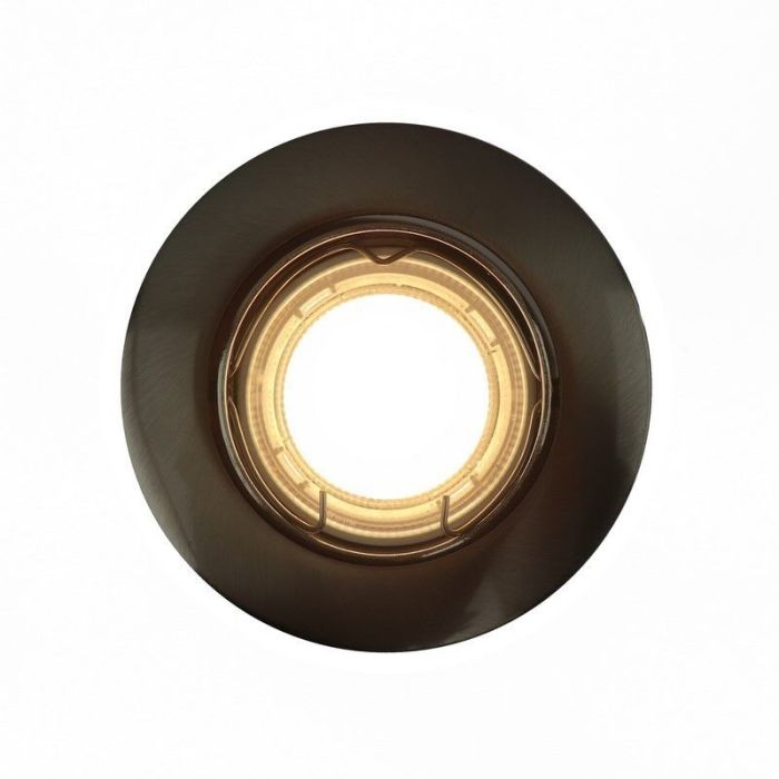 Aluminium infälld spotlight silver, Rudo