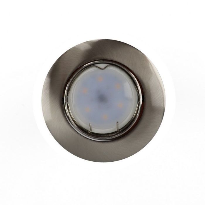Aluminium infälld spotlight silver, Rudo