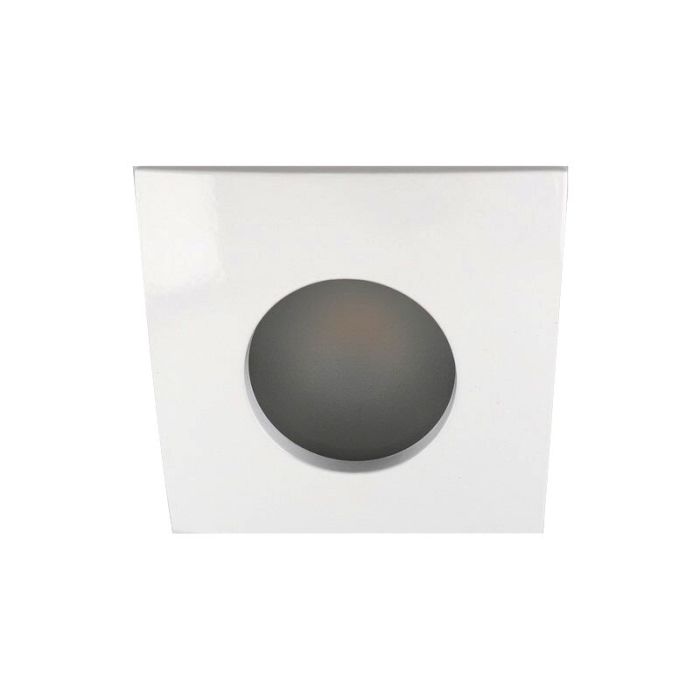 Aluminium infälld spotlight badrum vit, Pelle, IP44