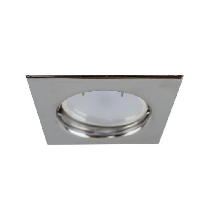 Metall infälld spotlight krom, Meco