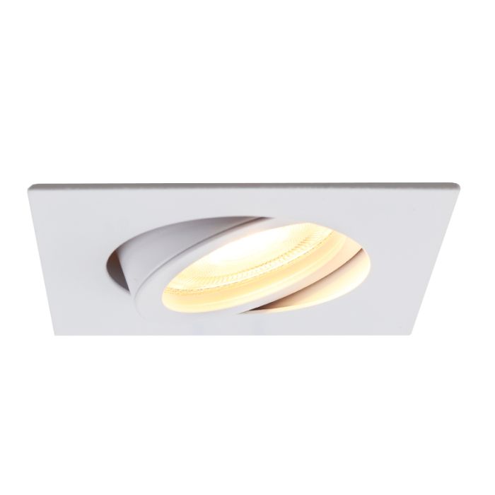 Aluminium infälld spotlight vit, Abbigail