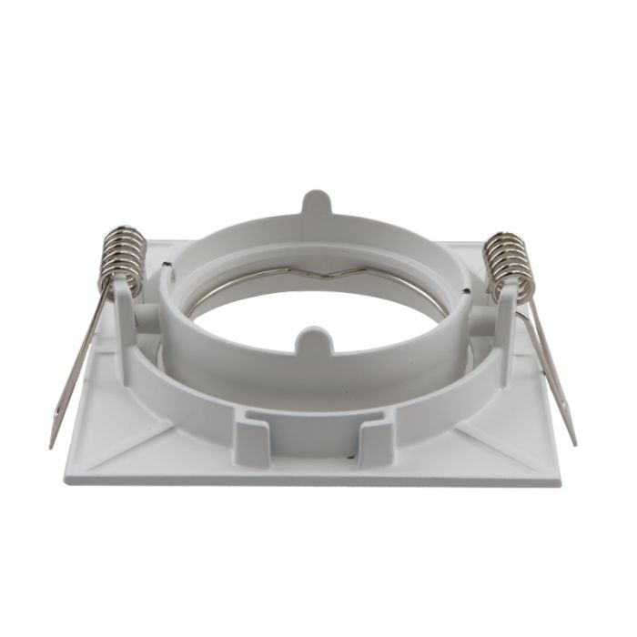 Aluminium infälld spotlight vit, Sabien