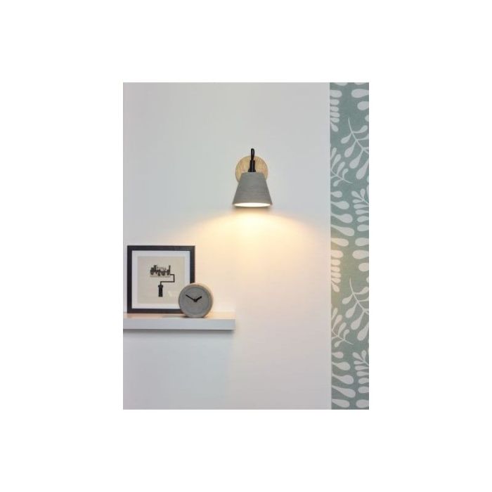 Betong vägglampa taupe, Possio