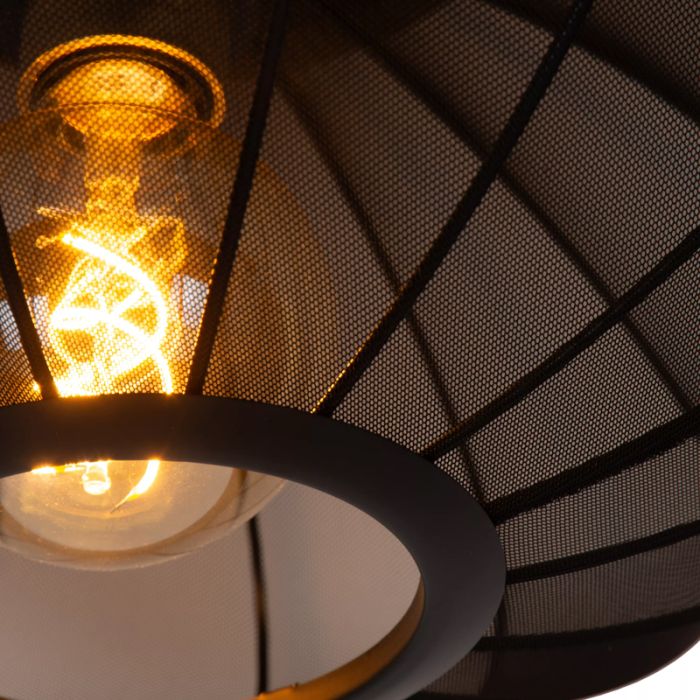 Svart fönsterlampa modern, Corina