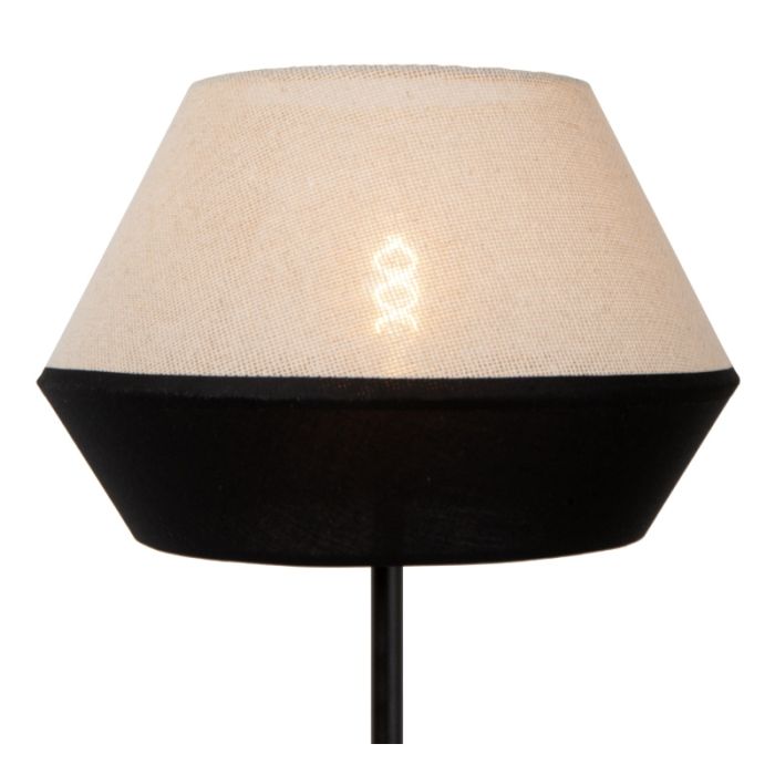 Beige golvlampa modern, Kala, med brytare