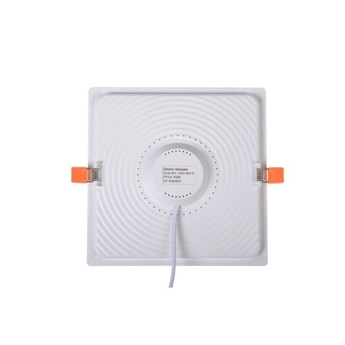 Vit plafond modern, Tendo, 18W, 3000K LED