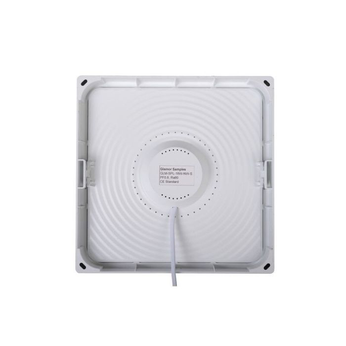 Vit plafond modern, Tendo, 18W, 3000K LED
