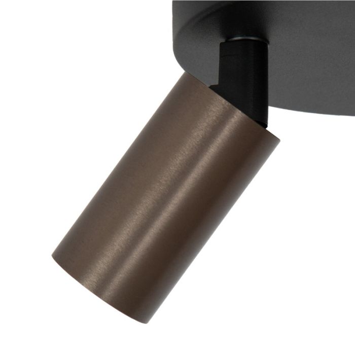 Brun spotlight tak modern, Ritmo