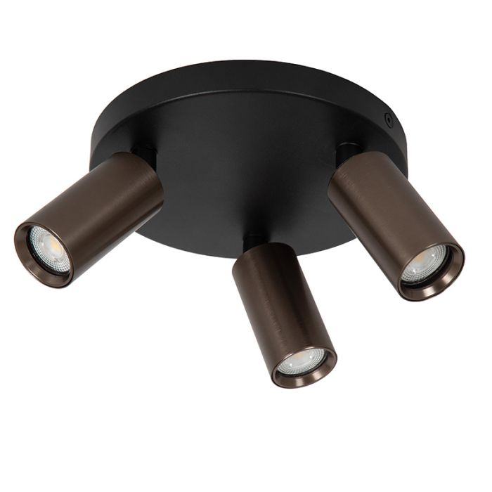 Brun spotlight tak modern, Ritmo