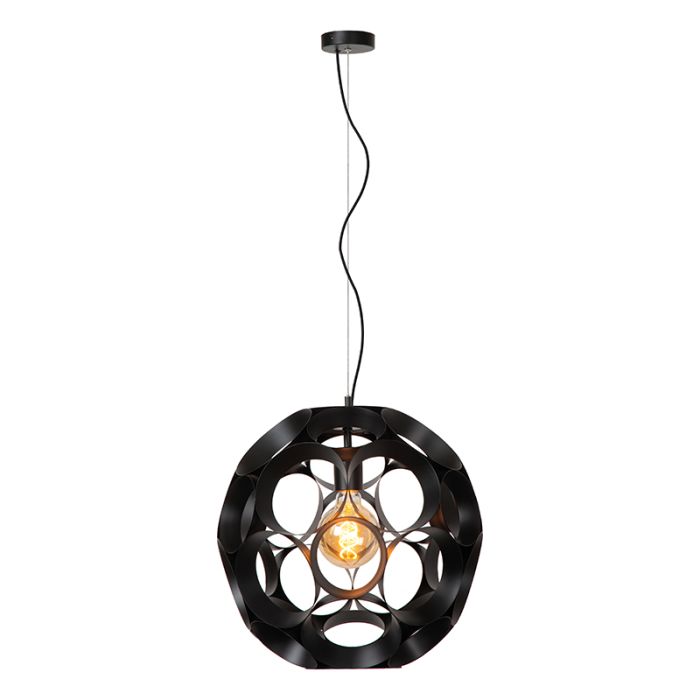 Svart fönsterlampa modern, Hannelore