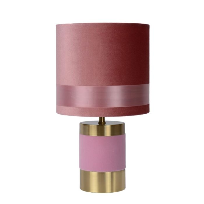 Guld bordslampa retro, Extravaganza Frizzle, med brytare