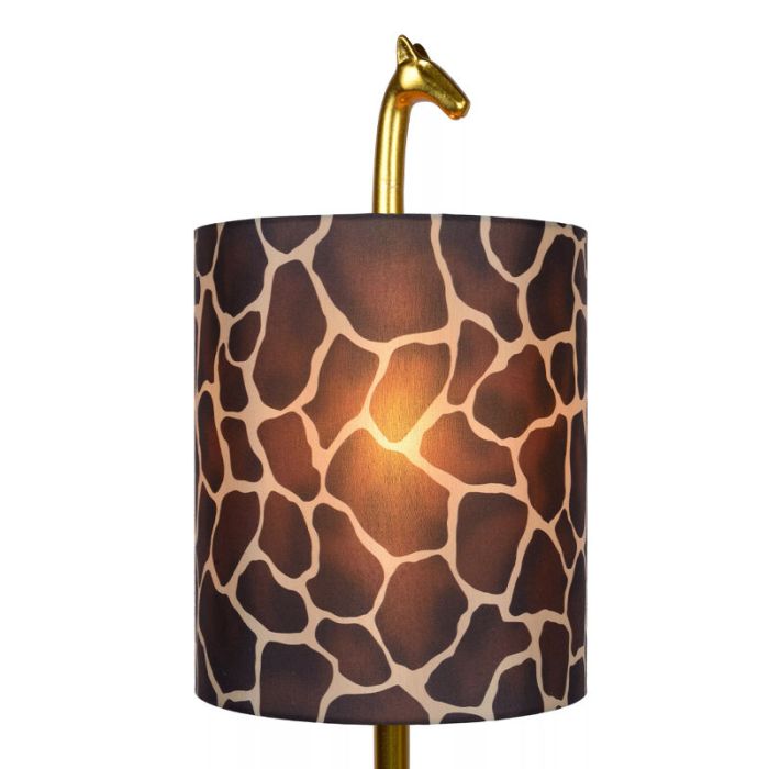 Brun golvlampa retro, Extravaganza Miss Tall, med brytare