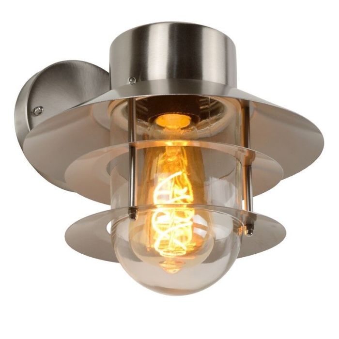 Krom utelampa modern, Zico, IP44