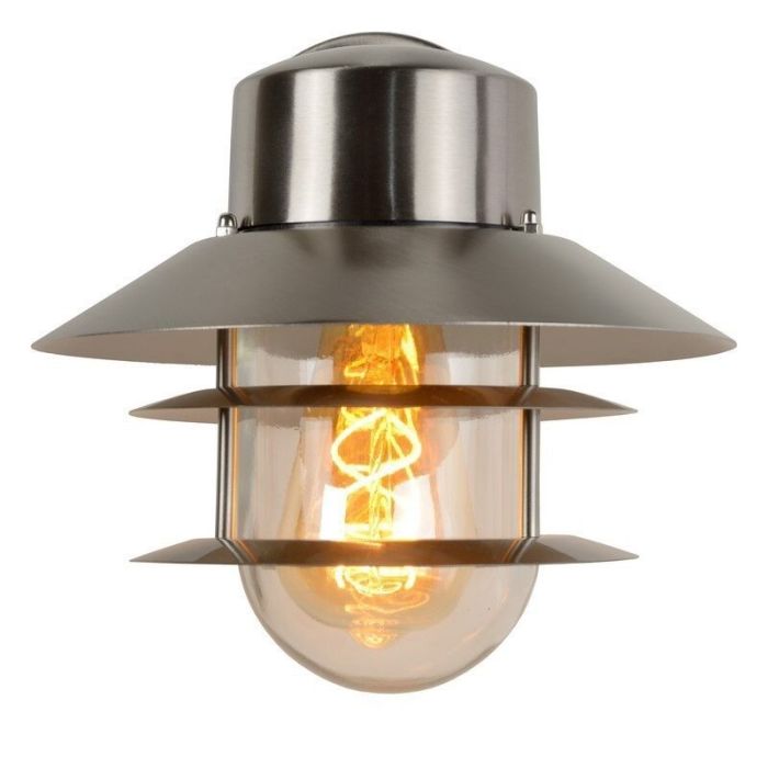 Krom utelampa modern, Zico, IP44