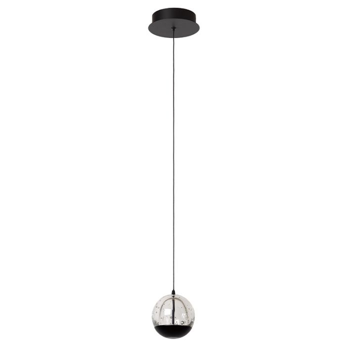 Svart fönsterlampa modern, Sentubal, 6,3W, 2700K LED