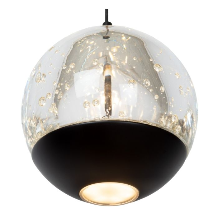 Svart fönsterlampa modern, Sentubal, 6,3W, 2700K LED
