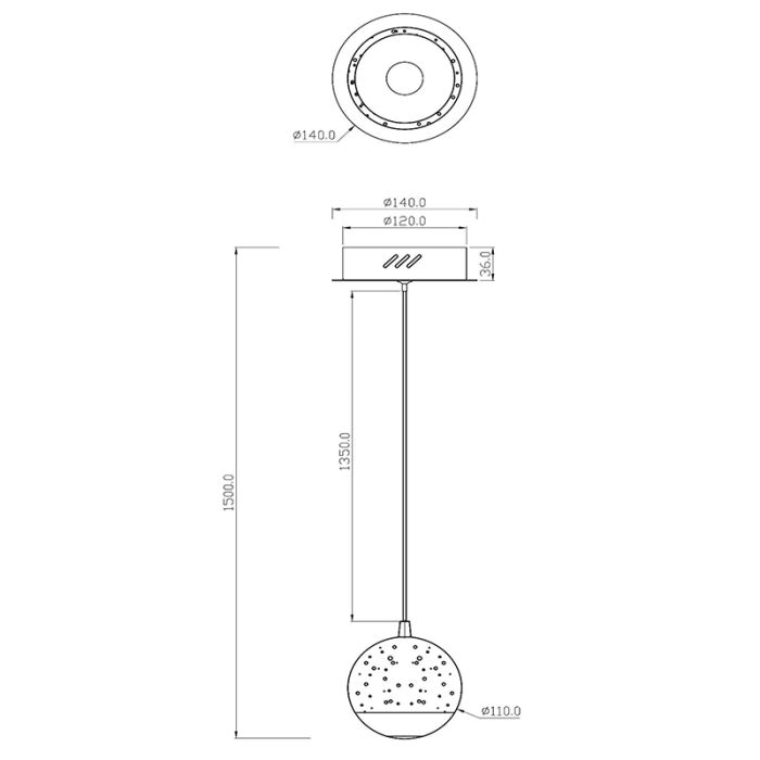 Svart fönsterlampa modern, Sentubal, 6,3W, 2700K LED