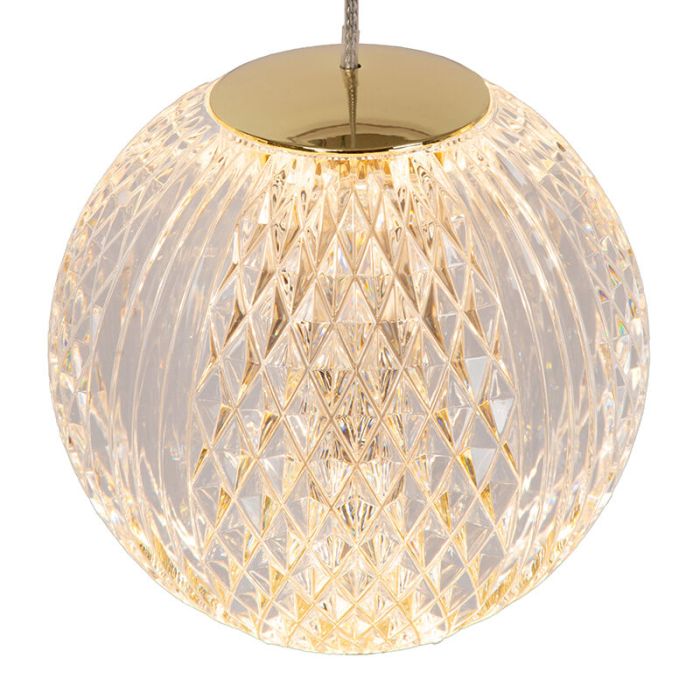Transparent fönsterlampa modern, Cintra, 5,7W, 2700K LED