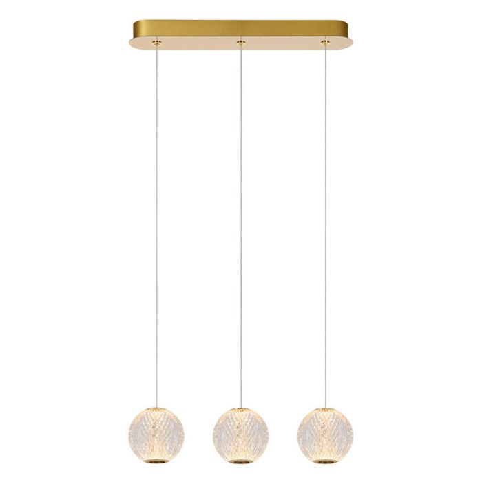 Guld fönsterlampa design, Cintra, 4,7W, 2700K LED