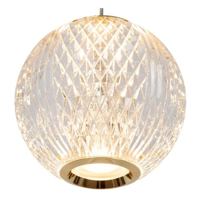 Guld fönsterlampa design, Cintra, 4,7W, 2700K LED