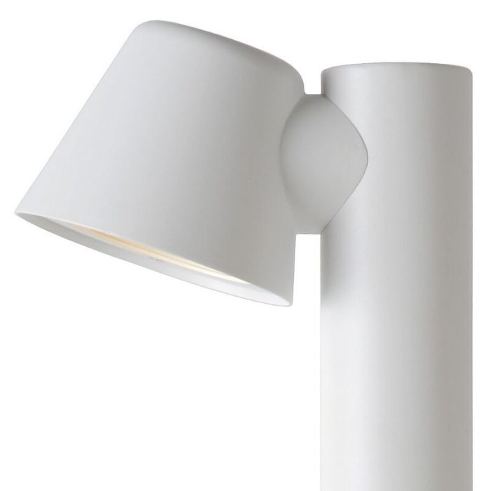 Vit utelampa modern, Dingo, IP44