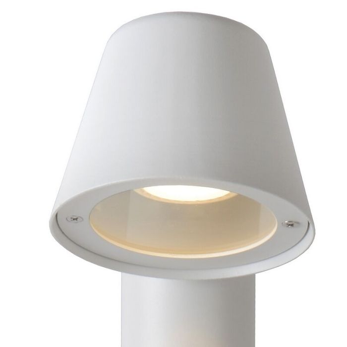Vit utelampa modern, Dingo, IP44