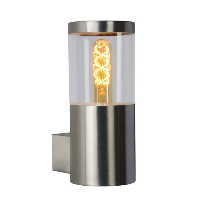 Krom utelampa modern, Fedor, IP44